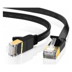 Εικόνα της Καλώδιο Δικτύου Ugreen Pure Copper FTP Flat CAT.7 15m Black 11266