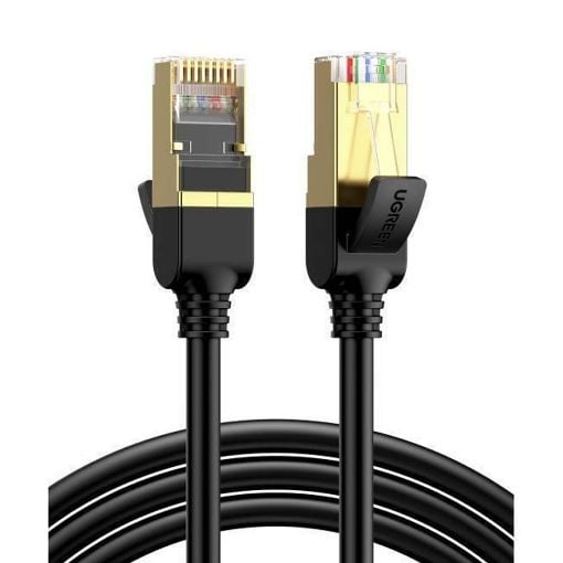 Εικόνα της Καλώδιο Δικτύου Ugreen Pure Copper FTP CAT.7 15m Black 11274