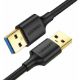 Εικόνα της Kαλώδιο Ugreen USB 3.0 AM to AM 0.5m Black 10369