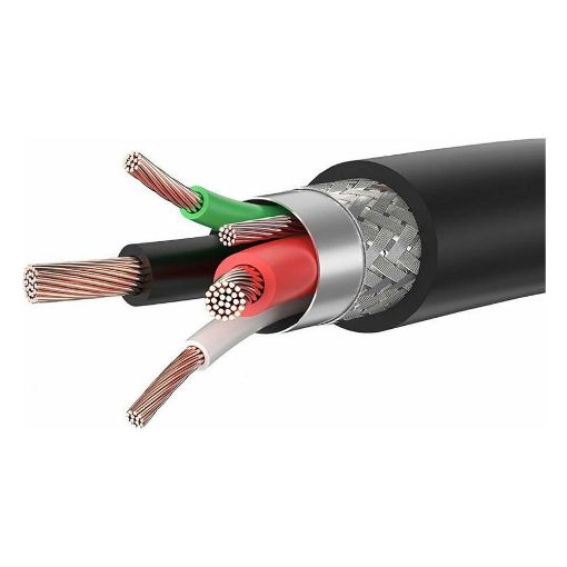 Εικόνα της Καλώδιο Ugreen USB 2.0 AM to BM 3m Black 10351
