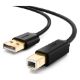 Εικόνα της Καλώδιο Ugreen USB 2.0 AM to BM 3m Black 10351