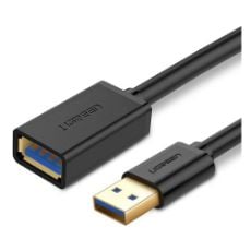 Εικόνα της Καλώδιο Προέκτασης USB 3.0 Ugreen 0.5m Black 30125