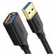 Εικόνα της Καλώδιο Προέκτασης USB 3.0 Ugreen 3m Black 30127