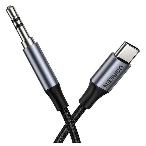 Εικόνα της Headphone Adapter Ugreen USB-C to 3.5mm M Black 30633