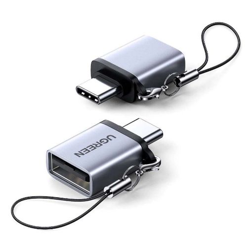 Εικόνα της Adapter Ugreen USB-C 3.1 M to USB 3.0 F Grey 50283