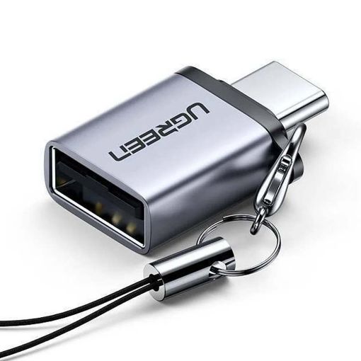 Εικόνα της Adapter Ugreen USB-C 3.1 M to USB 3.0 F Grey 50283