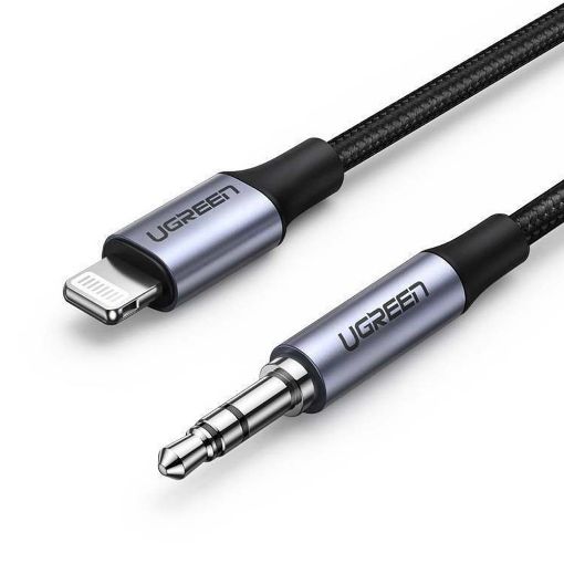 Εικόνα της Καλώδιο Ugreen Lightning to 3.5mm M 1m Black 70509