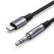 Εικόνα της Καλώδιο Ugreen Lightning to 3.5mm M 1m Black 70509