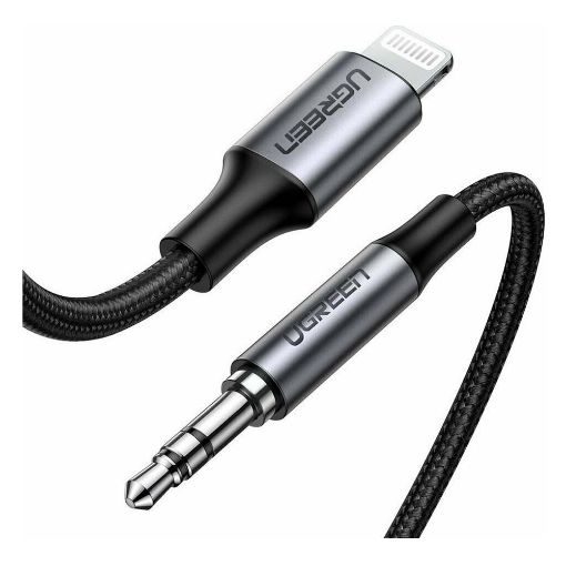 Εικόνα της Καλώδιο Ugreen Lightning to 3.5mm M 1m Black 70509