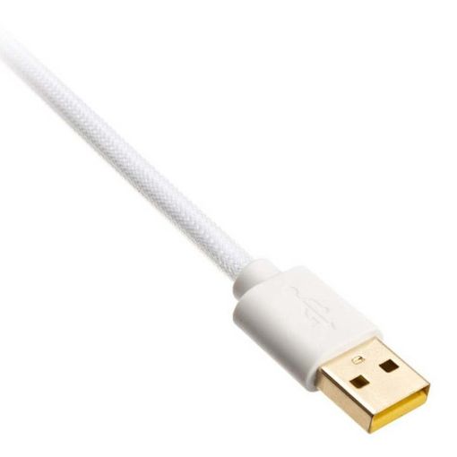 Εικόνα της Καλώδιο Ducky Premicord Type C to USB-A 1.8m Creator Edition White/Purple DKCC-CTCNC1