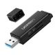 Εικόνα της Card Reader Ugreen USB 3.0 Black 40752