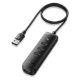 Εικόνα της Ugreen CM416 4-Port USB 3.0 HUB Black 80657