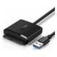 Εικόνα της Converter Ugreen CM257 SATA 2.5/3.5" to USB 3.0 Black 60561