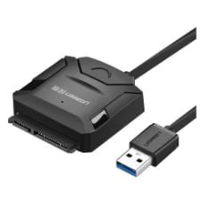 Εικόνα της Converter Ugreen SATA 2.5/3.5" to USB 3.0 Black 20611