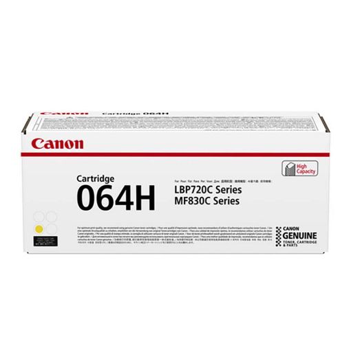 Εικόνα της Toner Canon 064H Yellow HC 4932C001