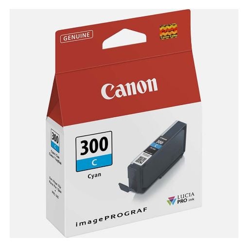 Εικόνα της Μελάνι Canon PFI-300C Cyan 4194C001