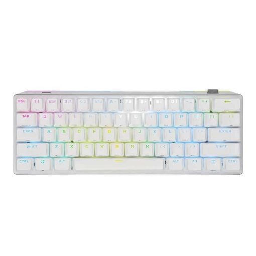 Εικόνα της Gaming Πληκτρολόγιο Corsair K70 Pro Mini 60% RGB Cherry MX Red Switches Wireless White CH-9189110-NA