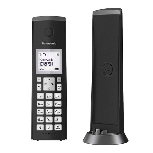 Εικόνα της Ασύρματο Τηλέφωνο Panasonic KX-TGK210GRB Black