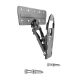 Εικόνα της Επιτοίχια Βάση Τηλεόρασης Crystal Audio SQ-65 Micro Gap 49-65" Black