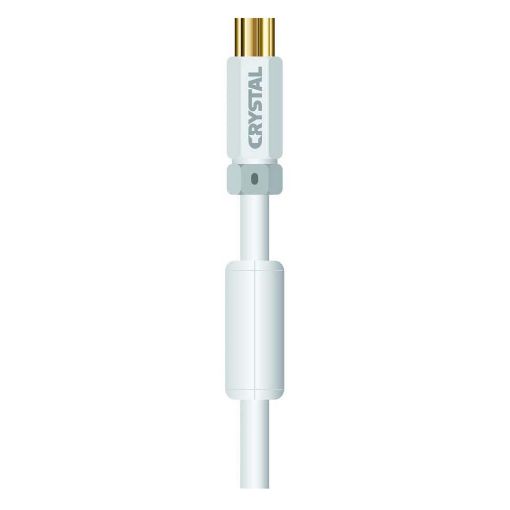 Εικόνα της Καλώδιο Κεραίας Crystal Audio Antenna Gold 110DB 4m White DB 110-4