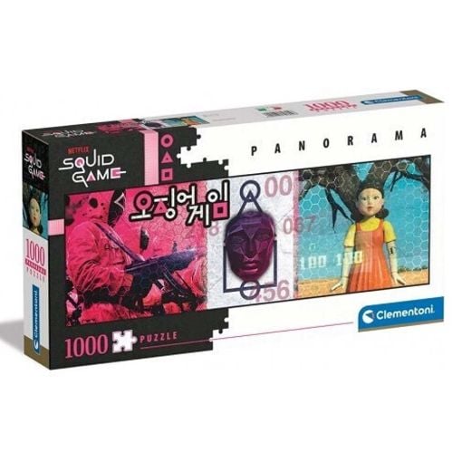 Εικόνα της Clementoni - Puzzle Panorama Squid Game 1000pcs 1220-39694