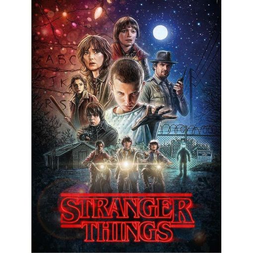 Εικόνα της Clementoni - Puzzle Netflix Stranger Things 500pcs 1220-35086