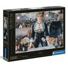Εικόνα της Clementoni - Puzzle Museum Collection Manet: Μπαρ Στο Φολί Μπερζέρ 1000pcs 1260-39661