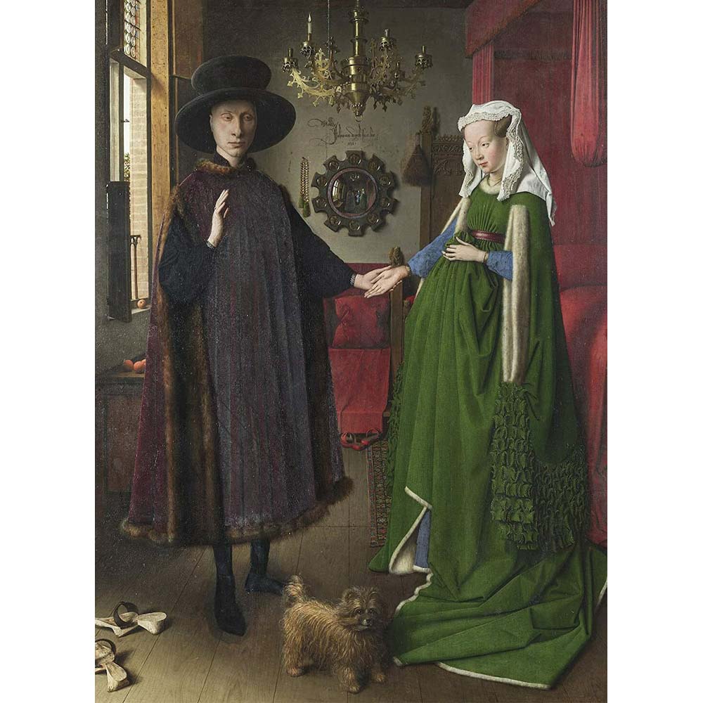 Museum Collection-Van Eyck, The Arnolfini Portrait Made In Italy 1000 Pezzi Arte Puzzle Q Fqpoaiabkn7s1c5hpqs7