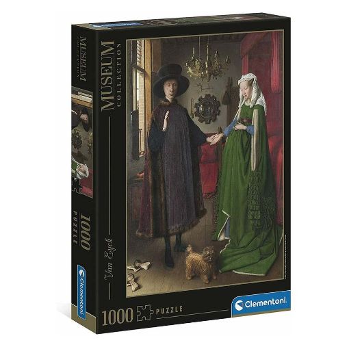 Εικόνα της Clementoni - Puzzle Museum Collection Van Eyck: Ο Γάμος Των Αρνολφίνι 1000pcs 1260-39663