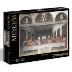 Εικόνα της Clementoni - Puzzle Museum Collection Leonardo Da Vinci: Μυστικός Δείπνος 1000pcs 1260-31447
