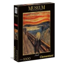 Εικόνα της Clementoni - Puzzle Museum Collection Munch: Η Κραυγή 1000pcs 1260-39377
