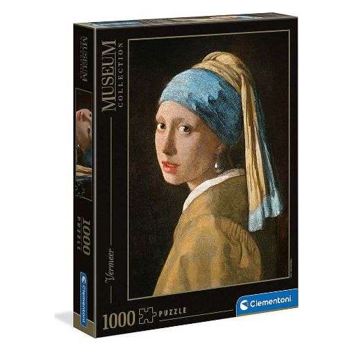 Εικόνα της Clementoni - Puzzle Museum Collection Vermeer: Κορίτσι με Μαργαριταρένιο Σκουλαρίκι 1000pcs 1260-39614