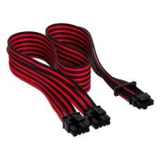 Εικόνα της Corsair Premium Sleeved Single PCIe Cable Gen5 Red/Black CP-8920334