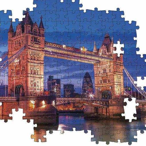 Εικόνα της Clementoni - Puzzle High Quality Collection Η Γέφυρα του Λονδίνου τη Νύχτα 1000pcs 1220-39674