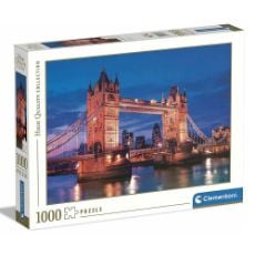 Εικόνα της Clementoni - Puzzle High Quality Collection Η Γέφυρα του Λονδίνου τη Νύχτα 1000pcs 1220-39674