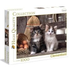 Εικόνα της Clementoni - Puzzle High Quality Collection Χαριτωμένες Γατούλες 1000pcs 1220-39340