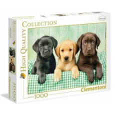 Εικόνα της Clementoni - Puzzle High Quality Collection Κουταβάκια Λαμπραντόρ 1000pcs 1220-39279
