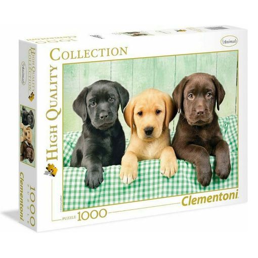 Εικόνα της Clementoni - Puzzle High Quality Collection Κουταβάκια Λαμπραντόρ 1000pcs 1220-39279