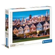 Εικόνα της Clementoni - Puzzle High Quality Collection Βικτωριανά Σπίτια Painted Ladies 1000pcs 1220-39605
