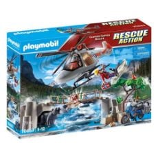 Εικόνα της Playmobil Rescue Action - Επιχείρηση Διάσωσης Μοτοσικλετιστή στο Βουνό 70663