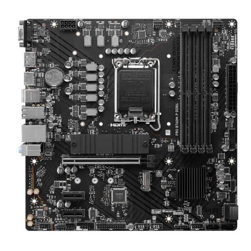 Εικόνα της MSI Pro B760M-P Micro-ATX s1700 (DDR4)