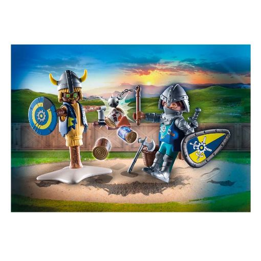 Εικόνα της Playmobil Novelmore - Ιππότης και Σκιάχτρο Εκπαίδευσης 71214