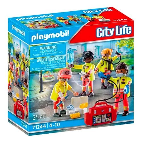 Εικόνα της Playmobil City Life - Ομάδα Διάσωσης 71244