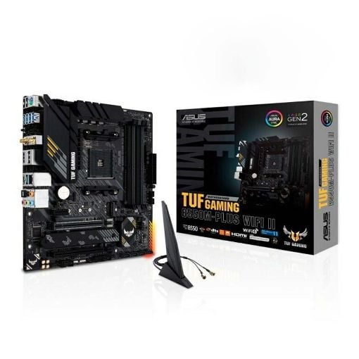 Εικόνα της Asus TUF Gaming B550M-Plus WiFi II Micro-ATX sΑΜ4 90MB19Y0-M0EAY0