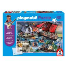 Εικόνα της Schmidt Spiele - Παιδικό Puzzle Playmobil Πειρατές 60pcs 56382