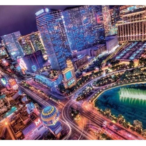 Εικόνα της Clementoni - Puzzle High Quality Collection Las Vegas Τη Νύχτα 2000pcs 1220-32555