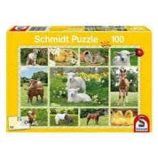 Εικόνα της Schmidt Spiele - Παιδικό Puzzle Ζωάκια της Φάρμας 100pcs 56194
