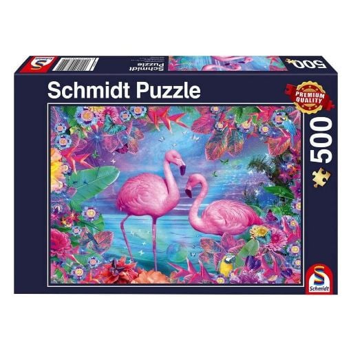Εικόνα της Schmidt Spiele - Puzzle Φλαμίνγκο 500pcs 58342