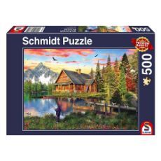 Εικόνα της Schmidt Spiele - Puzzle Ψάρεμα στη Λίμνη 500pcs 58371