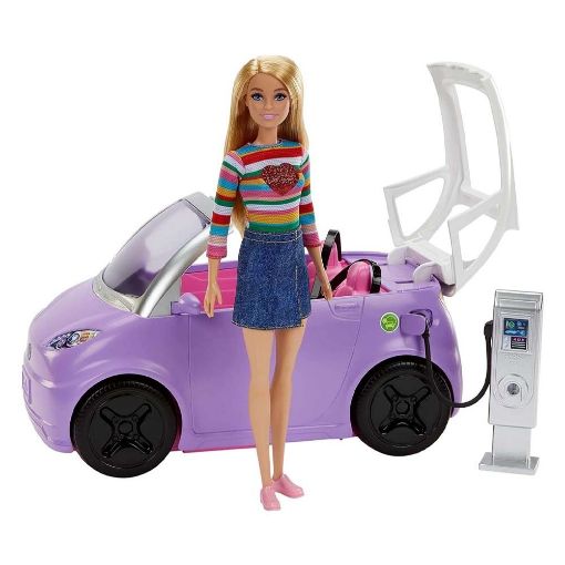 Εικόνα της Barbie - Το Ηλεκτρικό Αυτοκίνητο της Barbie HJV36